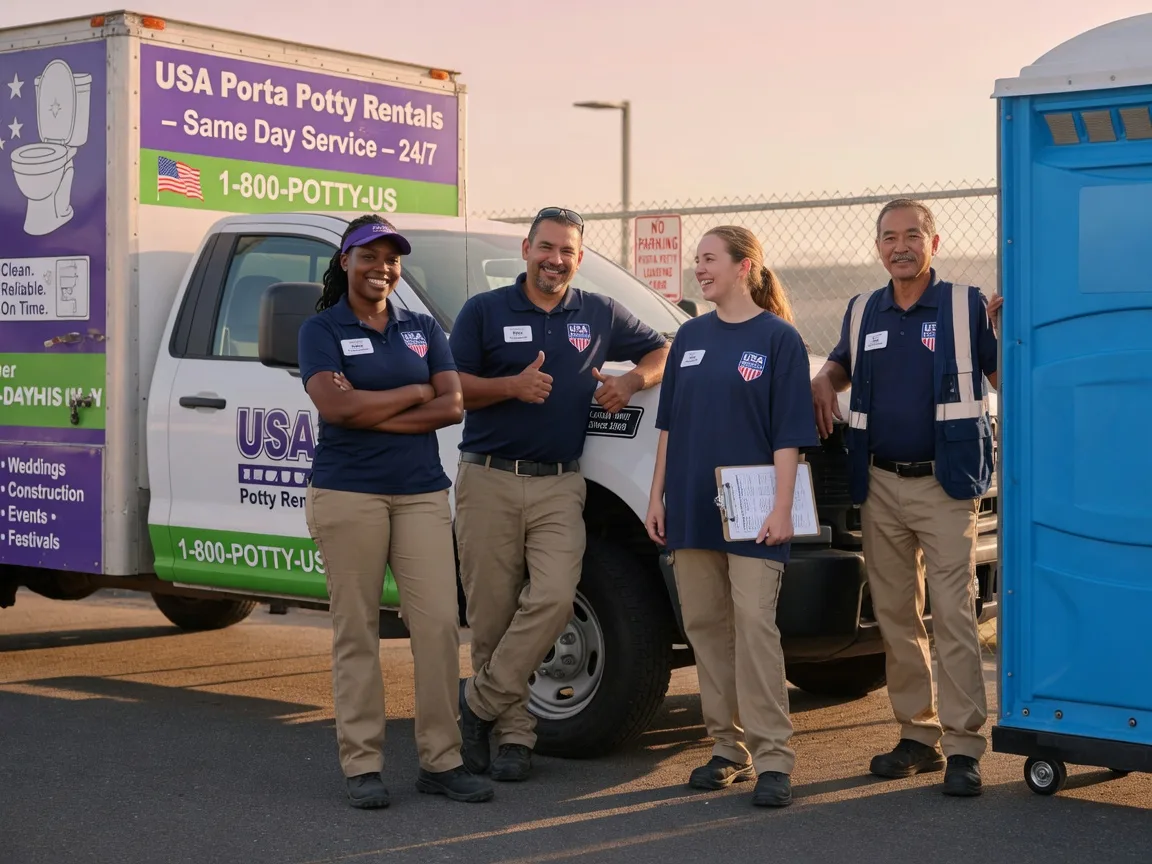 Porta Potty Rental company in Mount Sidney, VA